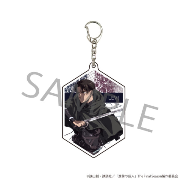 「進撃の巨人」The Final Season アクリルキーホルダー リヴァイ